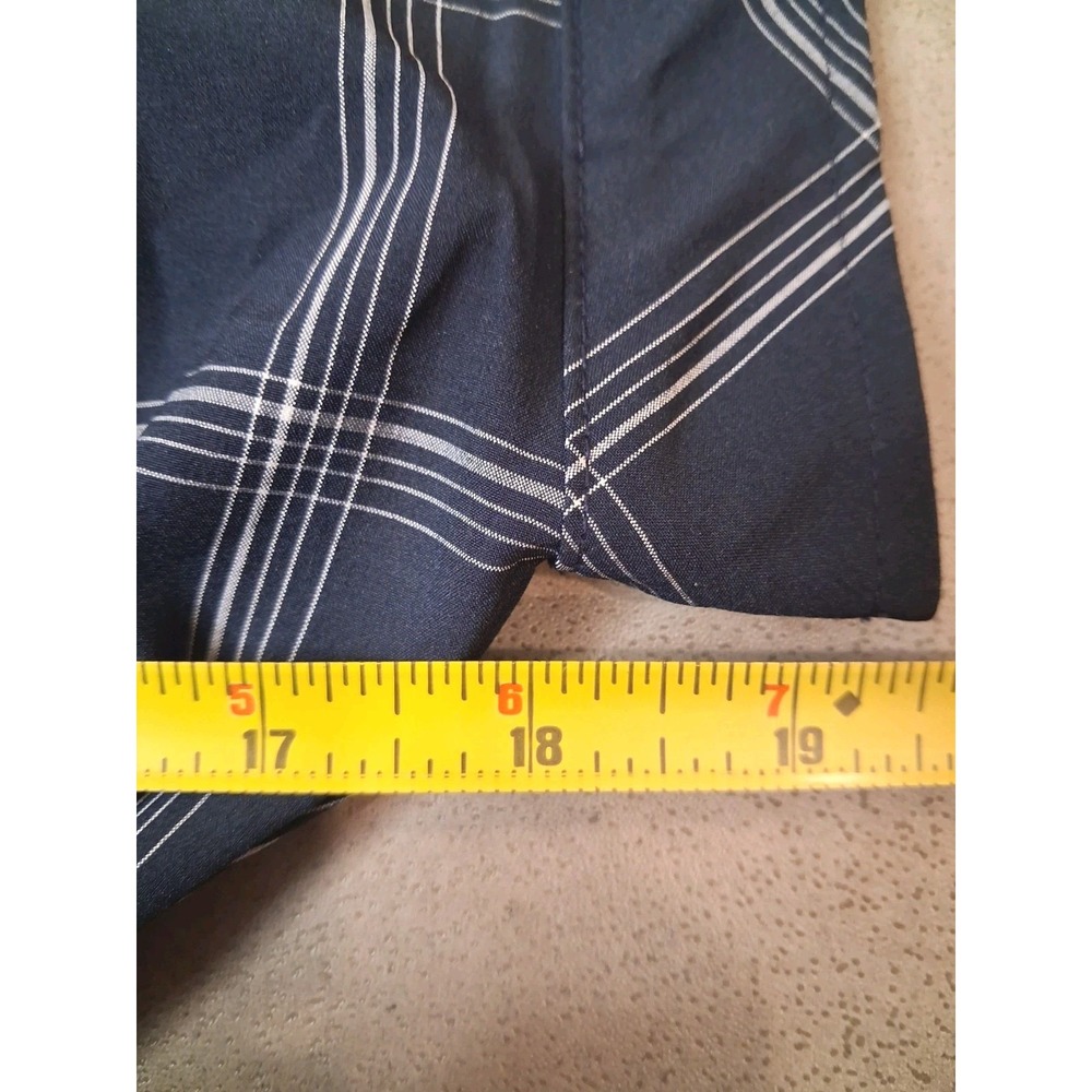 Calvin Klein Plaid Midi Dress Size 10 Office Workwear Casual - Picture 11 of 11